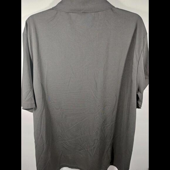 Ben Hogan Performance Stretch Polo Men's Size XL Dark Gray Striped Shirt - Picture 5 of 5